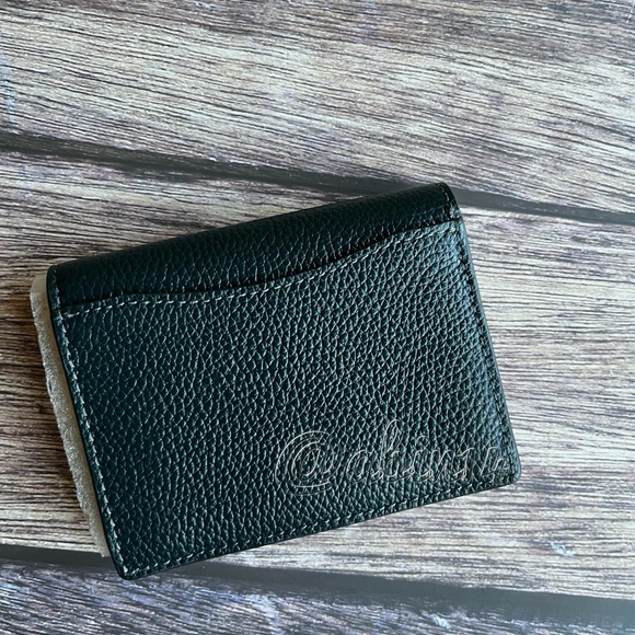 NWT Coach Small Snap Colorblock Interior Leather Wallet - Picture 3 of 4